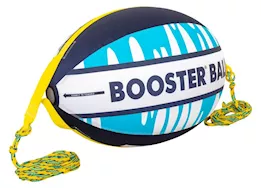 Airhead Booster Ball Towable Tube Rope Performance Ball - Blue/White/Yellow